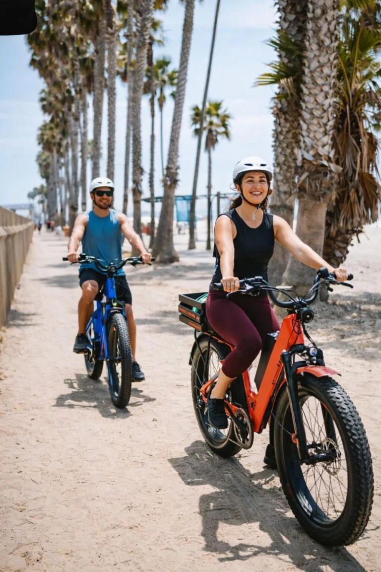 e-bike-beach-side